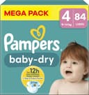 PAMPERS Baby-Dry Size 4 Jumbo+ Pack 84 Nappies thumbnail 3