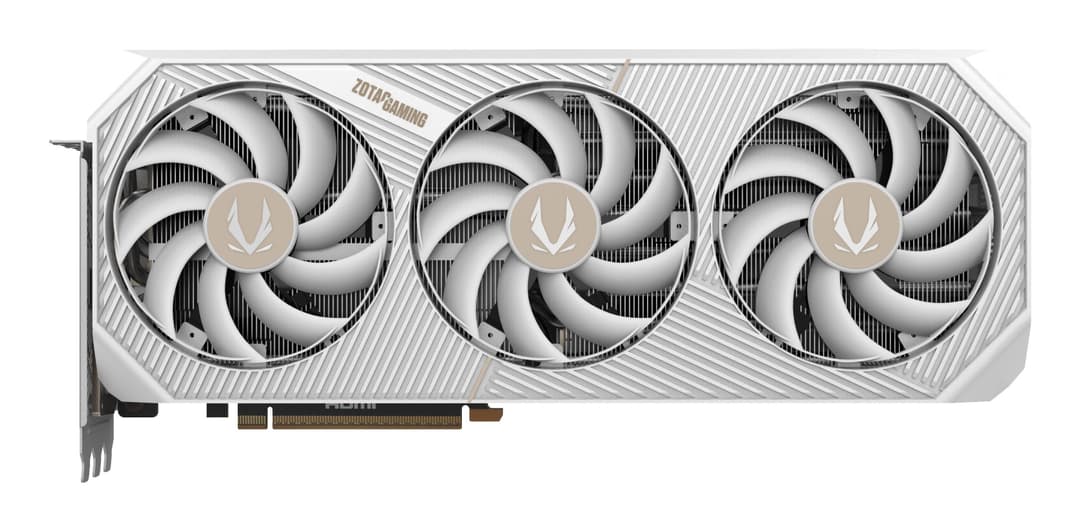 Zotac GAMING GeForce RTX 5090 SOLID OC White Edition NVIDIA 32 GB GDDR7 - Image 1