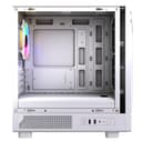 Vida Apollo M Micro-ATX Tempered Glass Gaming PC Case - White thumbnail 2