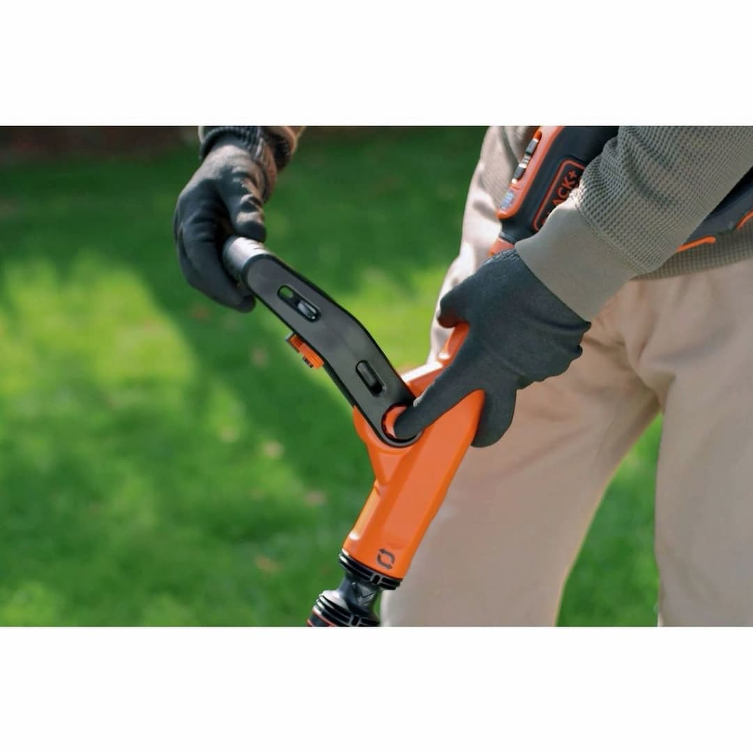 Black+Decker BCSTR918D1-GB 18V 28cm Cordless Grass Trimmer with 2.0Ah Battery & Charger - Image 8