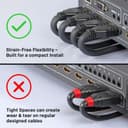 Lindy 0.5m 4K60Hz HDMI Cable, Flexible thumbnail 4