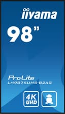 iiyama LH9875UHS-B2AG Signage Display Digital signage flat panel 2.48 m (97.5") LED Wi-Fi 500 cd/m² 4K Ultra HD Black Built-in processor Android 11 24/7 thumbnail 3