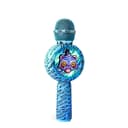 OTL KPop Demon Hunters LED Light-Up Wireless Karaoke Microphone Blue thumbnail 3
