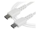 StarTech RUSB2CC2MW USB-C Cable 2m White thumbnail 1