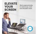FELLOWES Office Suites Laptop Stand - Sliver & Black thumbnail 2