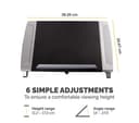 FELLOWES Office Suites Laptop Stand - Sliver & Black thumbnail 4