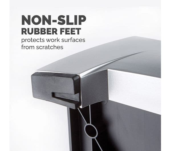 FELLOWES Office Suites Laptop Stand - Sliver & Black - Image 5