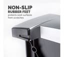 FELLOWES Office Suites Laptop Stand - Sliver & Black thumbnail 6