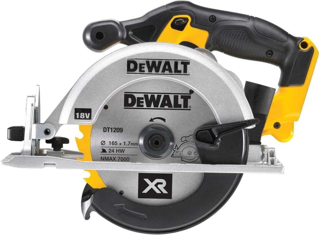 DEWALT 18V XR 165mm Cordless Circular Saw Yellow - Image 3