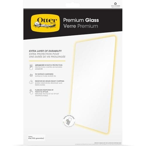 OtterBox Premium Glass Screen Protector for iPad (A16) 11th/10th Generation - Image 1
