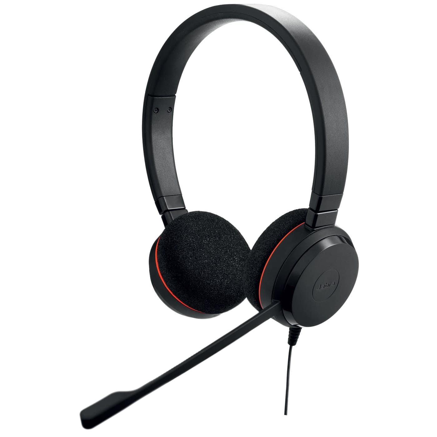 Jabra Evolve 20 UC Stereo Headset Wired Head-band Office/Call center USB Type-C / USB Type-A Black