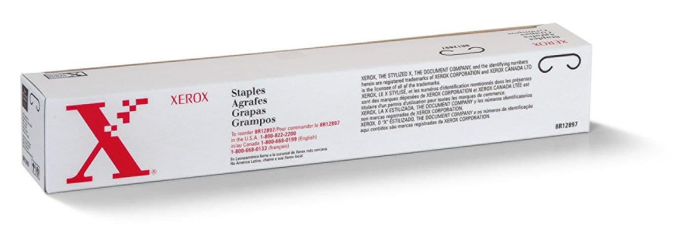 Xerox 008R12897 MFF Booklet Maker Staple Cartridge - 16,000 Staples (8 x 2,000)