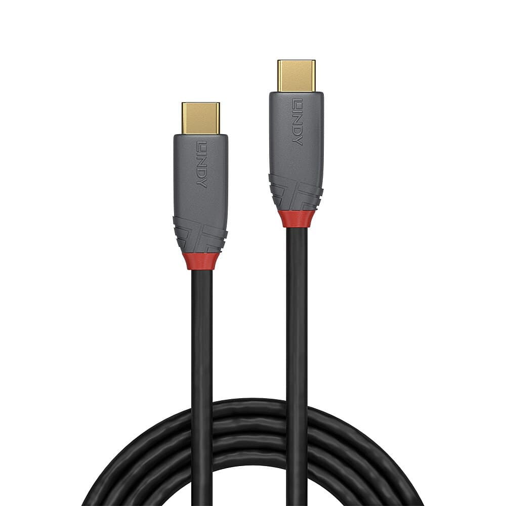 Lindy 36904 USB cable USB 3.2 Gen 2 (3.1 Gen 2) 3 m USB C 10 Gbit/s 100 W Black - Image 2