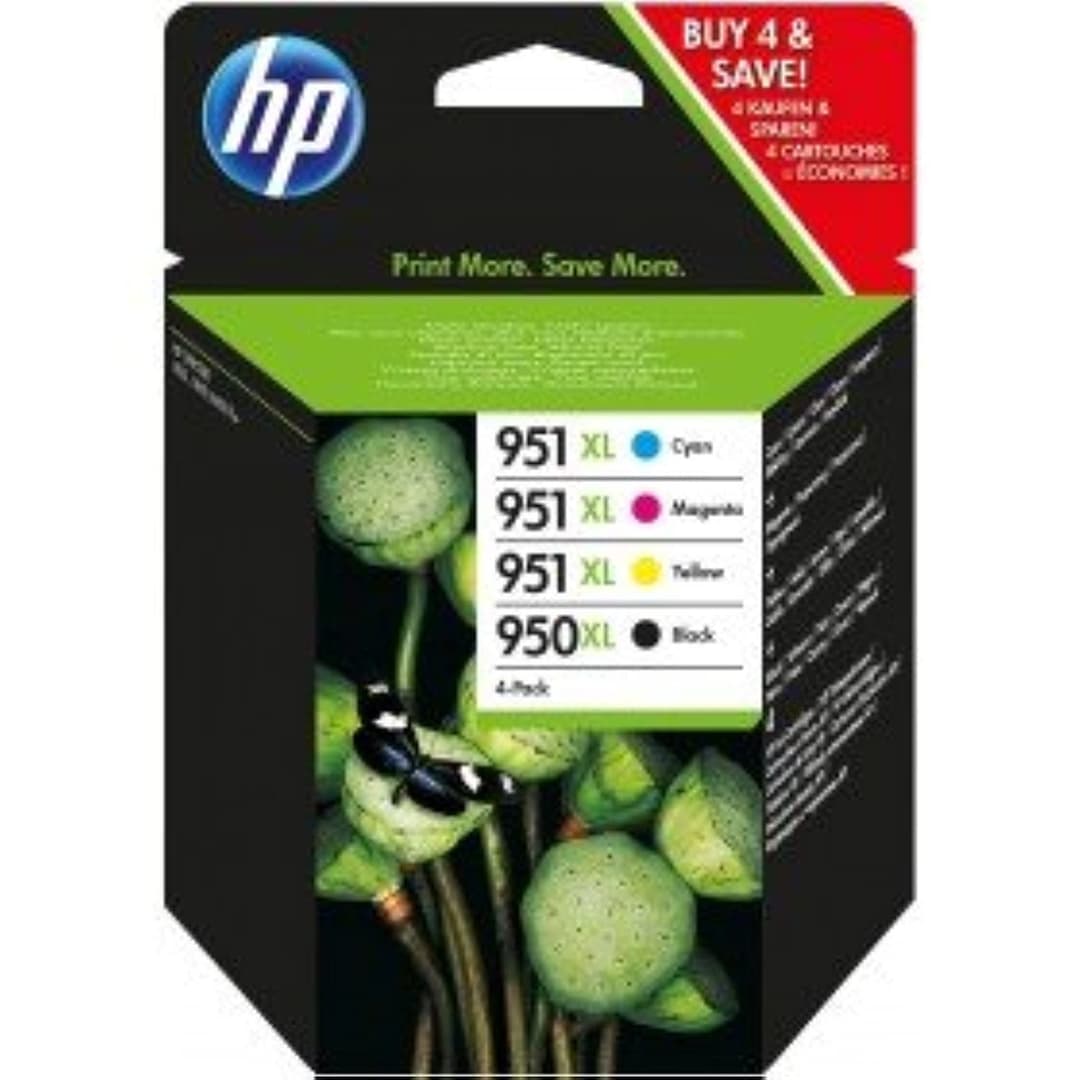 HP C2P43AE 950XL/951XL Original Ink Cartridges - Black/Cyan/Magenta/Yellow - Image 1