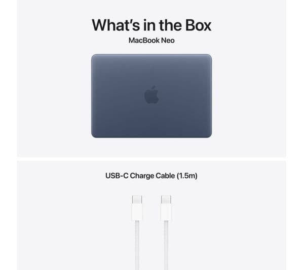 Apple MacBook Neo 13" A18 Pro 8GB 512GB Indigo - Image 8
