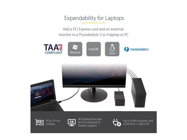 StarTech TB31PCIEX16 System Bus Extender Black - Image 7