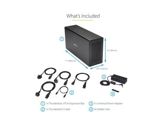 StarTech TB31PCIEX16 System Bus Extender Black - Image 9