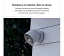 Google Nest Cam (Battery) Indoor & Outdoor Full HD 1080p Smart Security Camera Snow thumbnail 7