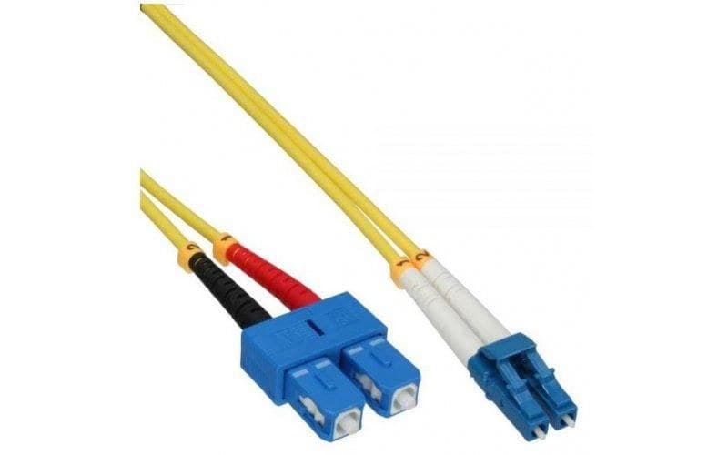Fiber patch cable LC-SC OS2 - Image 1