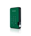 iStorage diskAshur² HDD 5TB Green | Secure Portable Hard Drive |AES-XTS 256-bit Hardware Encryption | PIN protected | OS & Platform Independent | TAA Compliant |Brute force hack defence | Dust/Water Resistant thumbnail 3