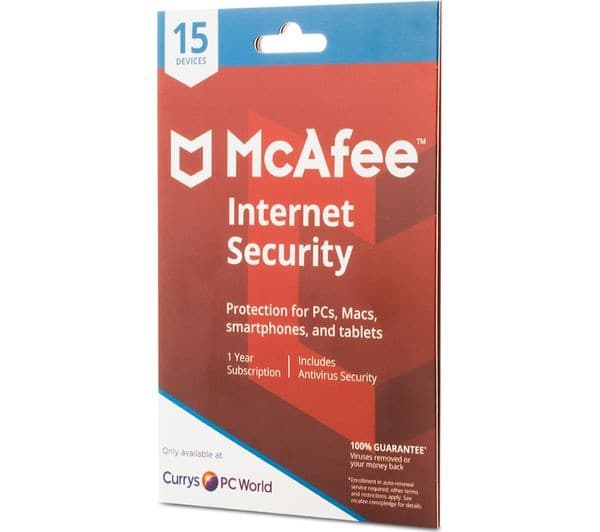 MCAFEE Internet Security 2018 - 1 year for 15 devices - Image 3