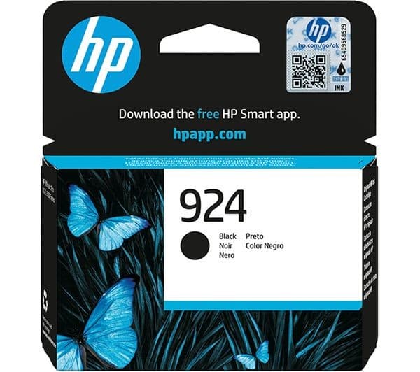 HP 924 Original Black Ink Cartridge - Image 1