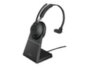 Jabra Evolve2 65 MS Mono headset USB-A with Charging Stand - Black thumbnail 5