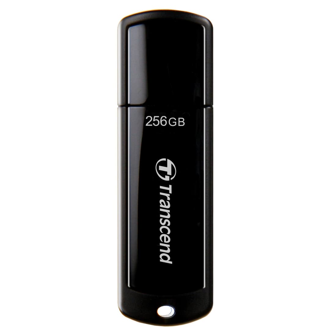 Transcend JetFlash 700 USB 3.0 Flash Drive, Black - 256GB - Image 2