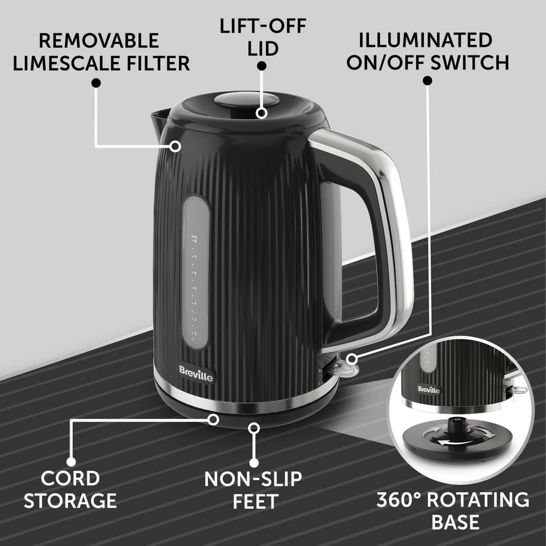 Breville VKT221 Bold Kettle - Black - Image 5