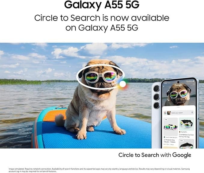 Samsung Galaxy A55 5G 128GB Ice Blue - Image 2