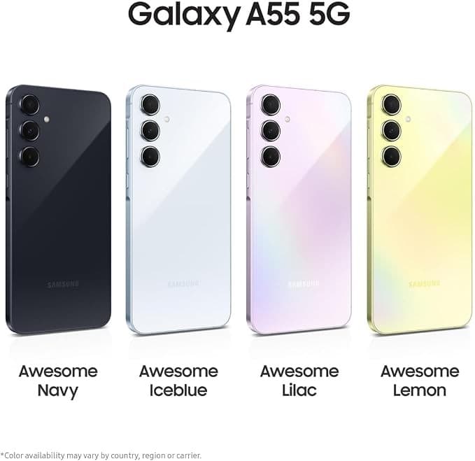 Samsung Galaxy A55 5G 128GB Ice Blue - Image 3
