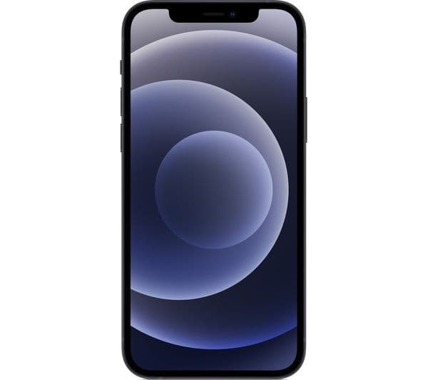 Apple iPhone 12 - 64GB, Black, 6.1-inch Super Retina XDR OLED - Image 1