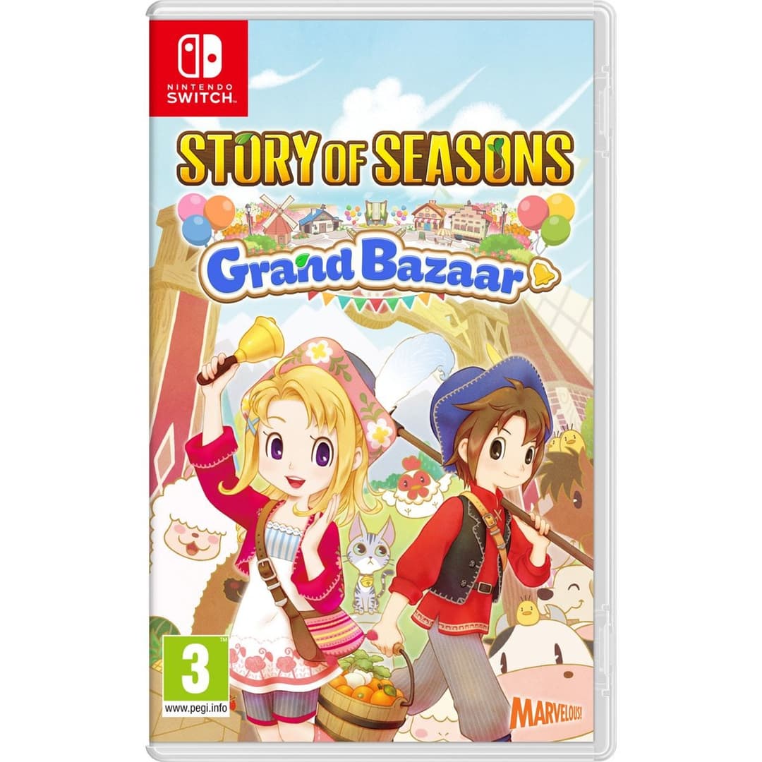 Story Of Seasons: Grand Bazaar Nintendo Switch Game - Image 1