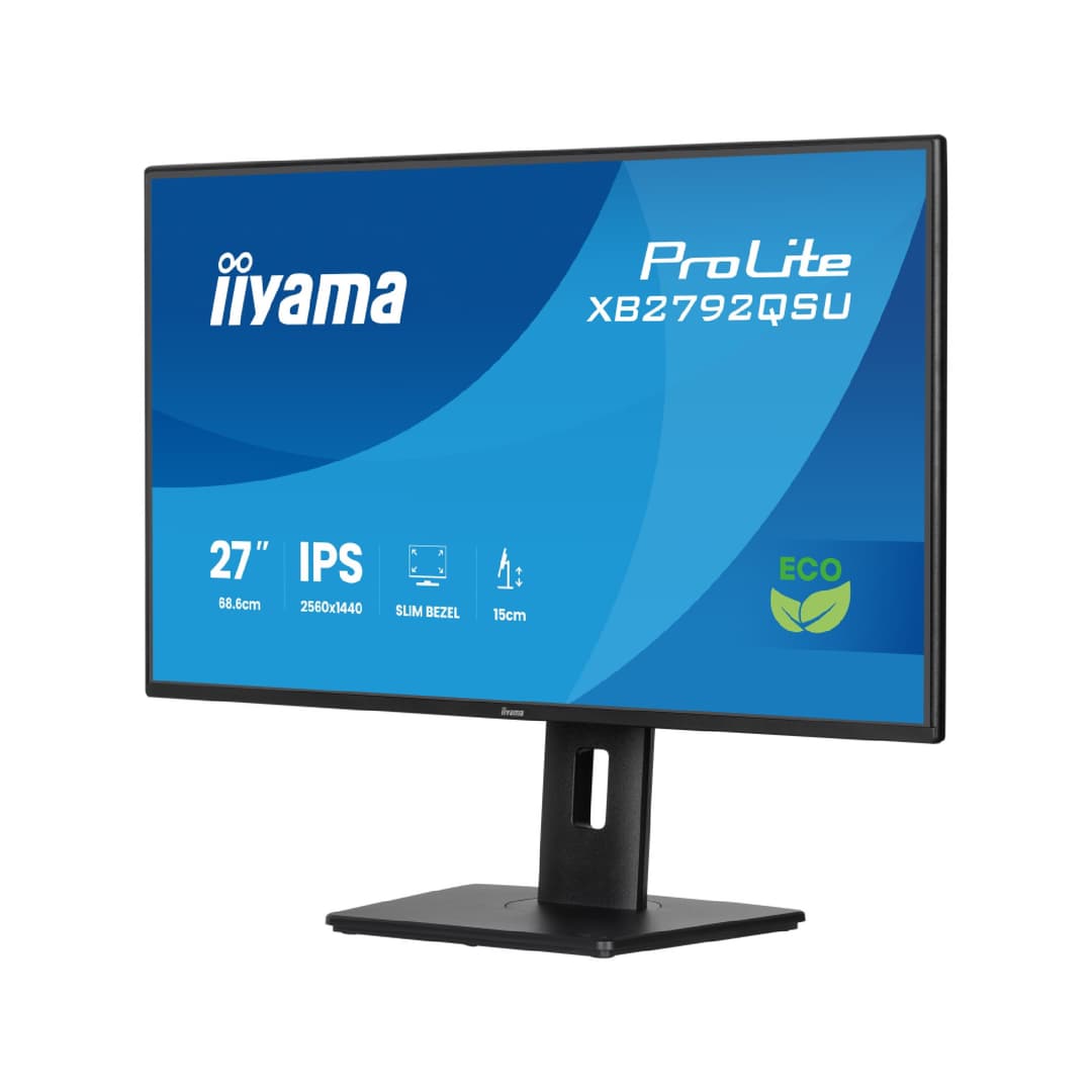 iiyama Prolite XB2792QSU-B1 27" IPS Quad HD 120Hz Energy Efficient Height Adjustable Monitor - Image 8