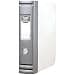 Hermes A4 80mm 2 D-Ring Heavy Duty Polypropylene Box File - Silver - Image 3