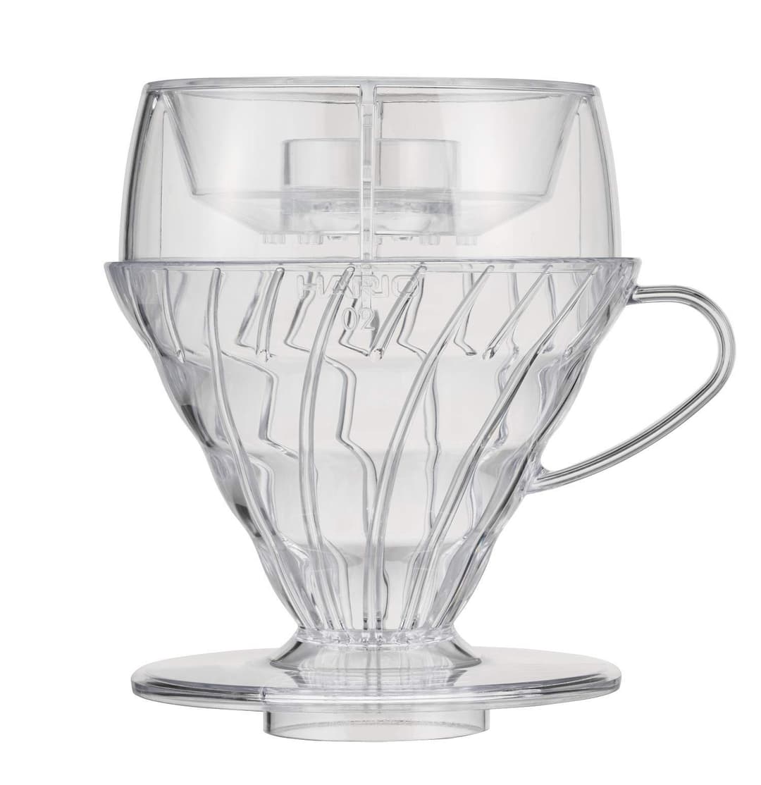 HARIO V60 Drip-Assist Set, 02 Clear, PDA-1524-T - Black - Image 2