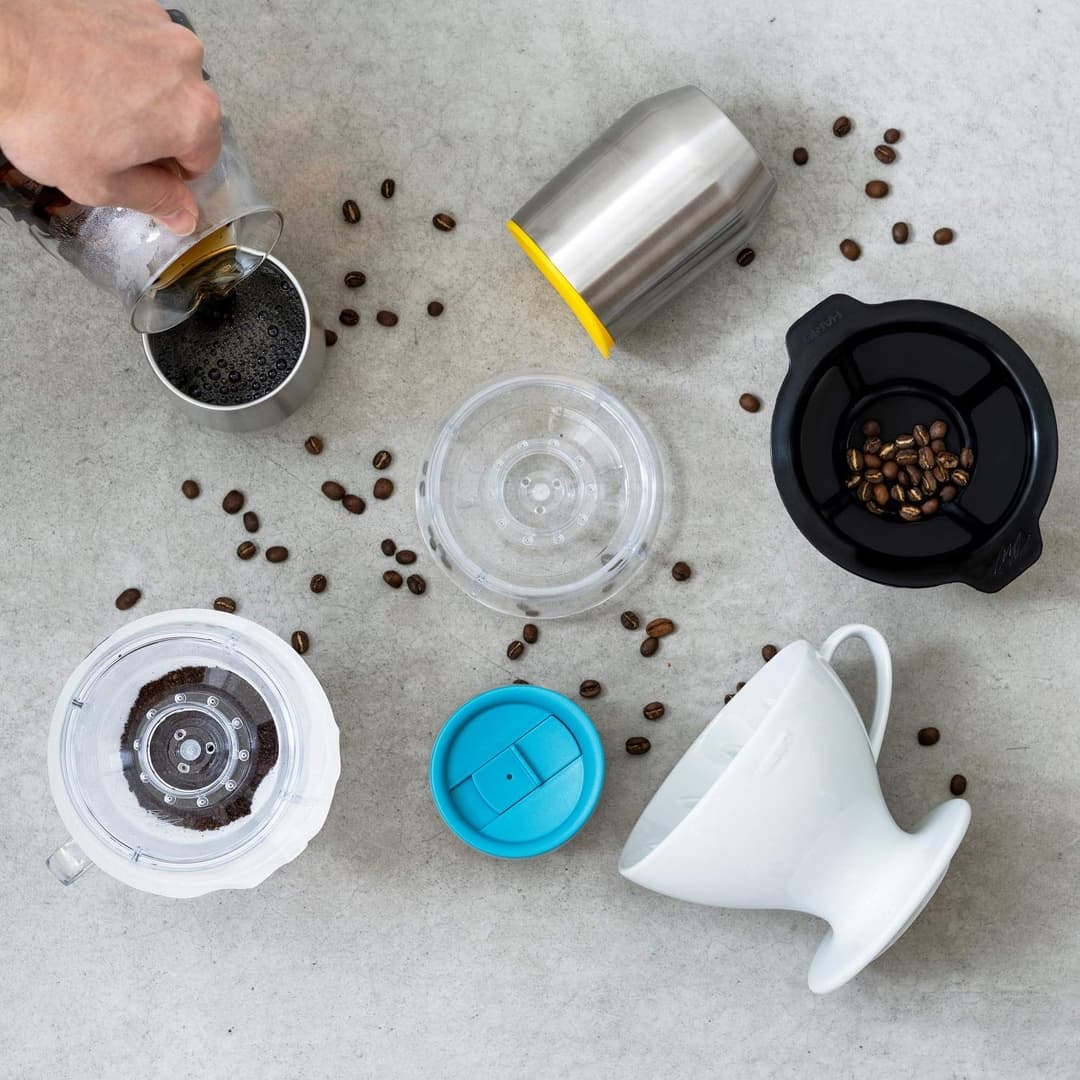HARIO V60 Drip-Assist Set, 02 Clear, PDA-1524-T - Black - Image 3