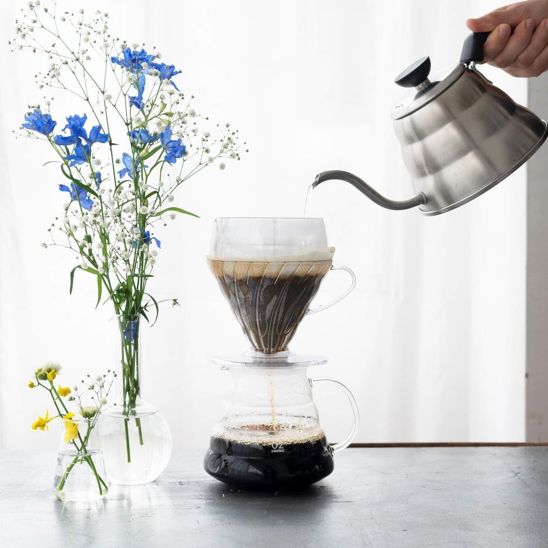 HARIO V60 Drip-Assist Set, 02 Clear, PDA-1524-T - Black - Image 4