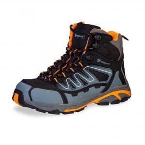 Beeswift CF3510 Hiker S3 Composite Safety Boot Black/Orange Size 10
