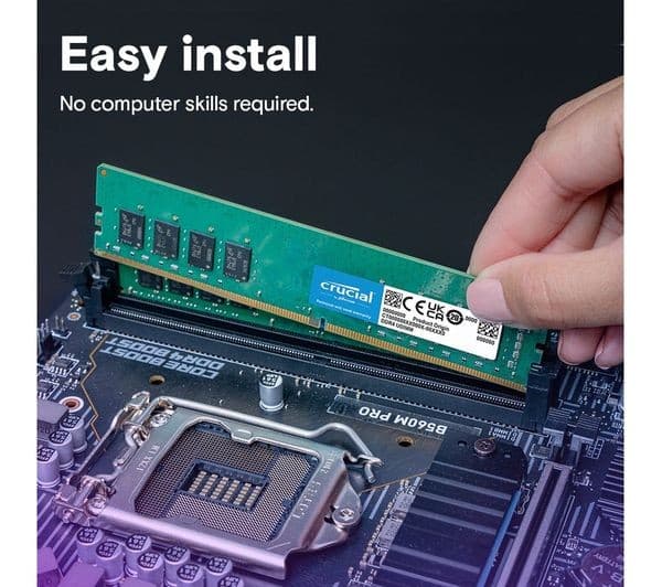 CRUCIAL DDR4 3200 MHz PC RAM - 16 GB - Image 5