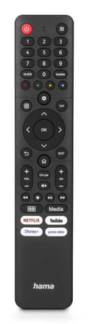 Hama 00221067 Replacement Remote Control for Hisense TVs, IR, Learning Function thumbnail 1