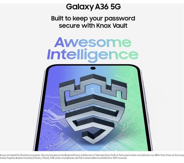 SAMSUNG Galaxy A36 5G - 256 GB, Awesome Lavender - Image 6