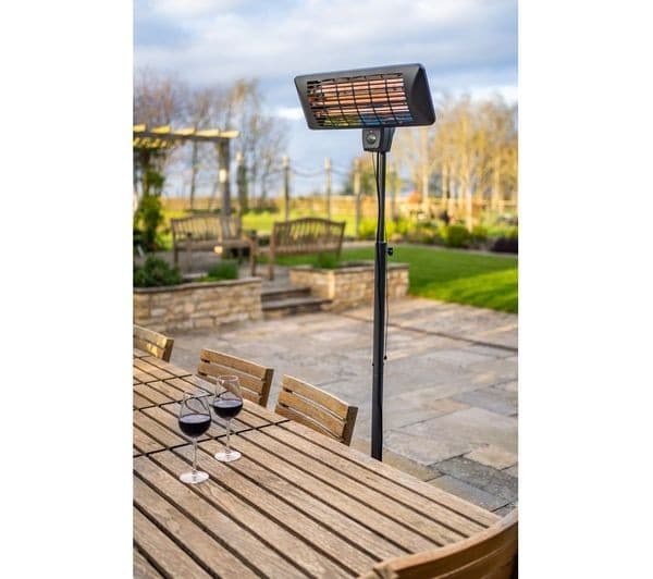 SMART GARDEN Havana Uni-Sol Standing Patio Heater - Black - Image 2