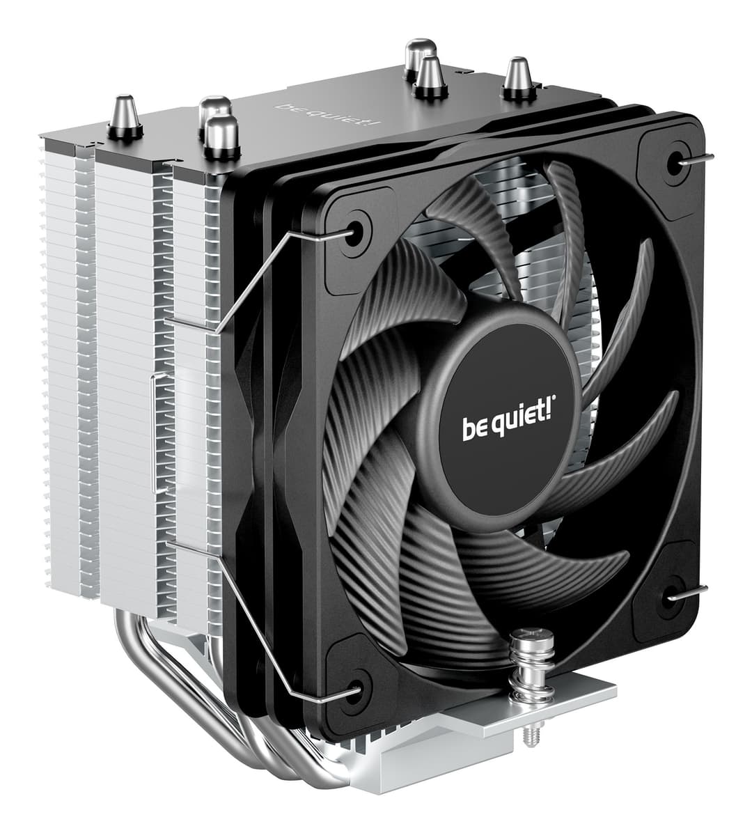be quiet! Pure Rock Slim 3 Processor Air cooler 10 cm Silver 1 pc(s) - Image 1