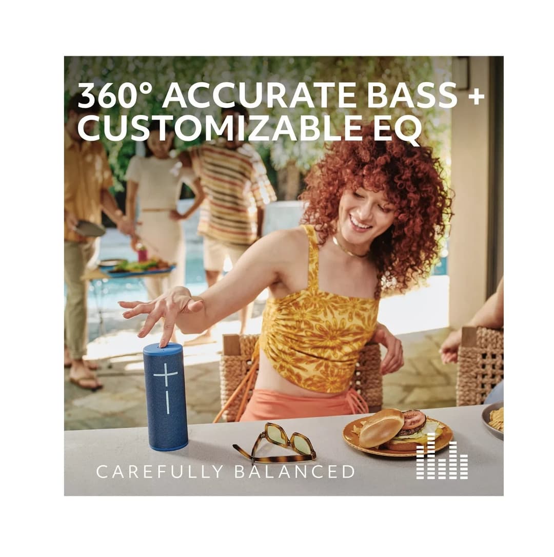 Ultimate Ears BOOM 4 Bluetooth Waterproof Portable Speaker Blue - Image 2