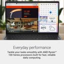 Dell 15 Laptop - AMD Ryzen 5 130 8GB RAM 512GB SSD - Carbon Black thumbnail 4