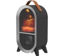 SMART AIR Glow Heat Portable Fan Heater - Black thumbnail 1