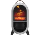 SMART AIR Glow Heat Portable Fan Heater - Black thumbnail 2