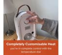 SMART AIR Glow Heat Portable Fan Heater - Black thumbnail 3