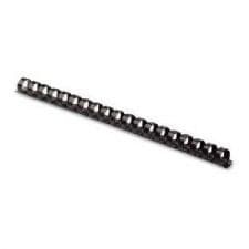 Fellowes Apex 6200102 Black Plastic Comb 6mm 100pk - Image 1